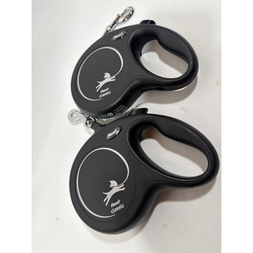 Flexi Retractable Dog Leash Large 8m Heavy Duty Pet‎ Walking Gear